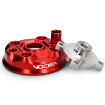 Culata modular VOCA Race Head 50mm Minarelli AM6 - rojo