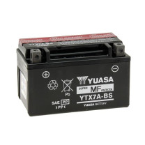 Bateria YTX7A-BS Yuasa com ácido