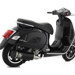 Silenciador de escape Arrow Urban Vespa GTS 300 >21 (CE) negro-carbono