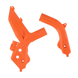 Protector de Chasis KTM EXC/EXC-F 20-22 SX/SX-F 19-22 EB Polisport - naranja