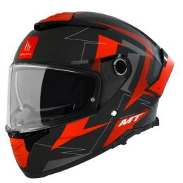 Casco MT Helmets Thunder 4 SV Mountain Negro/Rojo Mate