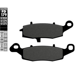 Pastillas de freno derechas Suzuki DL V-Strom 650 >2004 Galfer - semi-metal