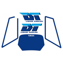 Kit pegatinas Yamaha DT - azul