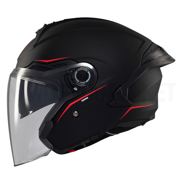 Casco Jet MT Helmets Cosmo SV Solid A1 Negro Mate Sku:A-1361000012 /a/-/a-1361000012_1.jpg