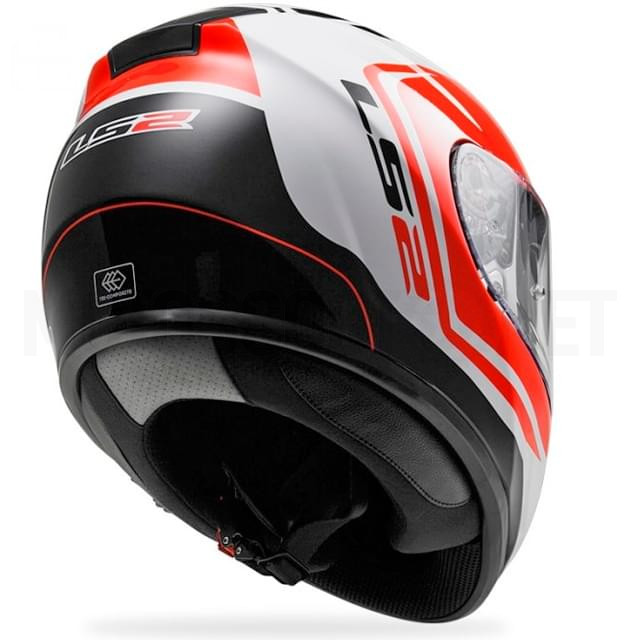 Helmet Full Face LS2 FF397 Vector FT2 Wake White Black Red Sku:A-103972532 /a/-/a-ls10397.25.32_02.jpg