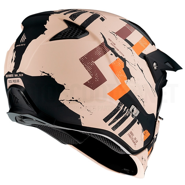 Helmet TR902XSV Streetfighter SV Skull2020 A14 MT Helmets - Matte Orange Sku:A-MTTR902XSVSKULLA14 /a/-/a-mttr902xsvskulla14_01_1.jpg