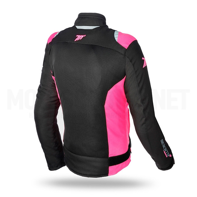 Jacket Summer Seventy 70 SD-JR50 Racing Women - Black/Pink Sku:A-SD2105018 /a/-/a-sd2105018_01.jpg