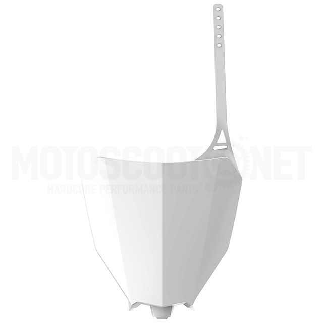 8667200002 - Careta Portanumeros Honda CRF450R/RX 17-20 CRF250R/RX 19-21 Blanco  Polisport