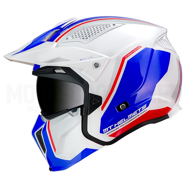 Helmet TR902XSV Streetfighter SV Twin B7 MT Helmets - Pearl Blue