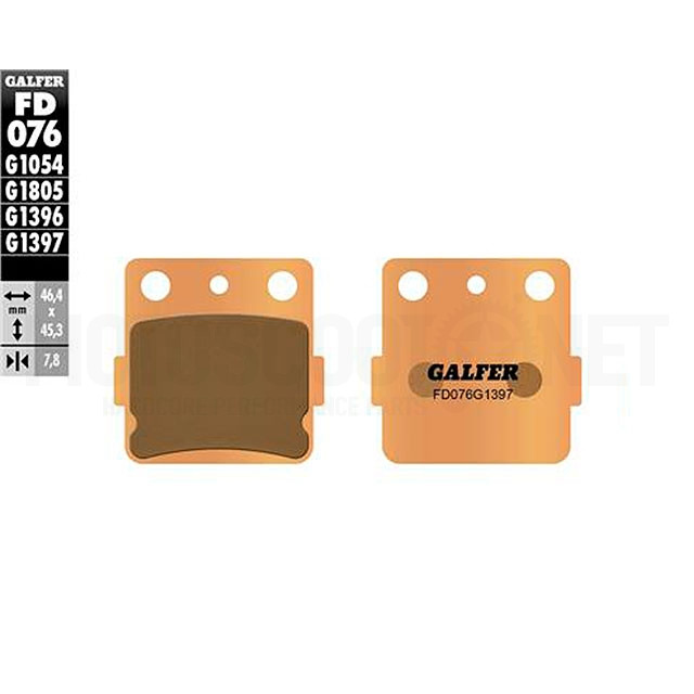 Brake Pads FD076G1397 Galfer