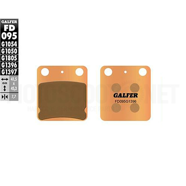 Pastilla de Freno (Set) Galfer Metal sinterizado Off-Road FD095G1396