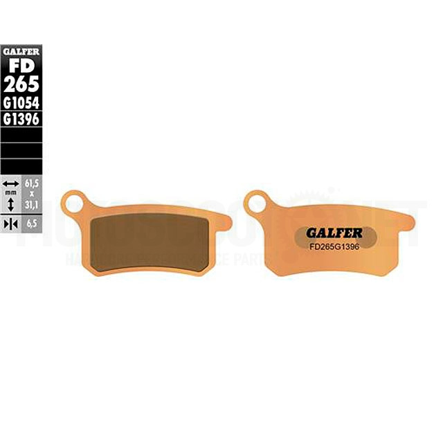 Brake Pads FD265G1396 Galfer