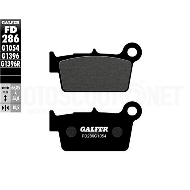 Brake Pads FD286G1054 Galfer