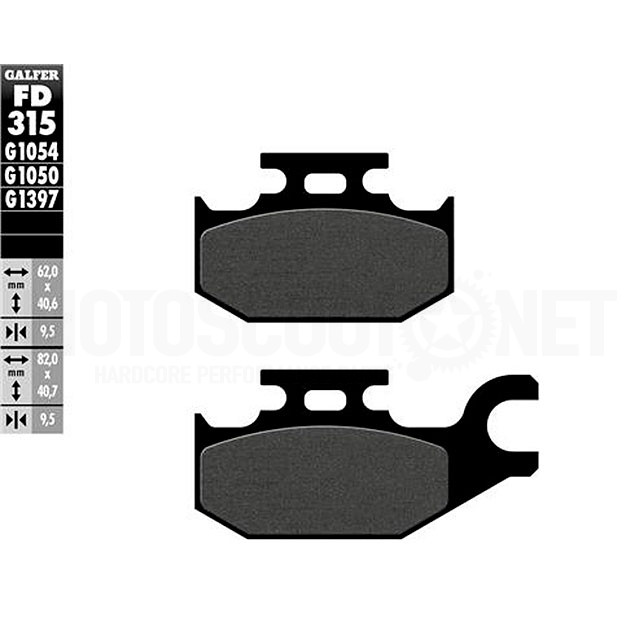 Brake Pads FD315G1050 Galfer