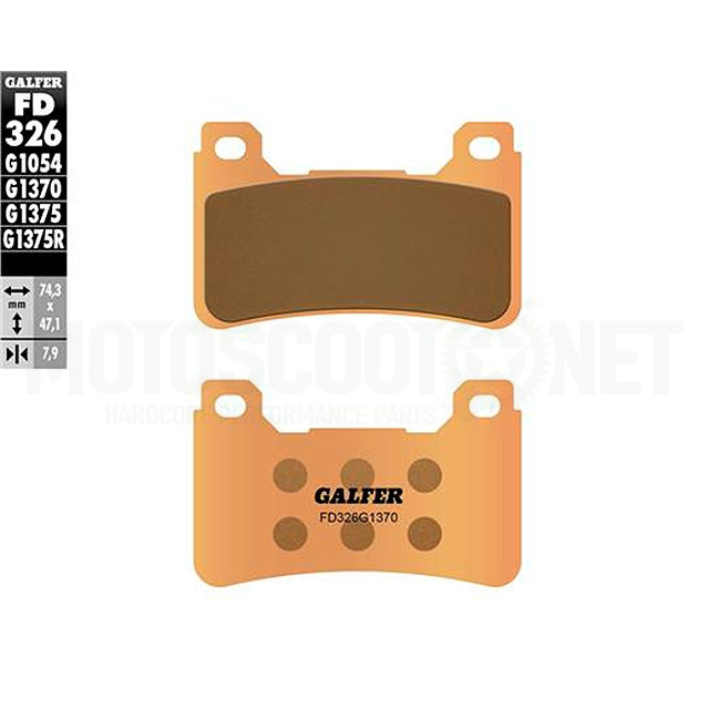 Brake Pads FD326G1370 Galfer