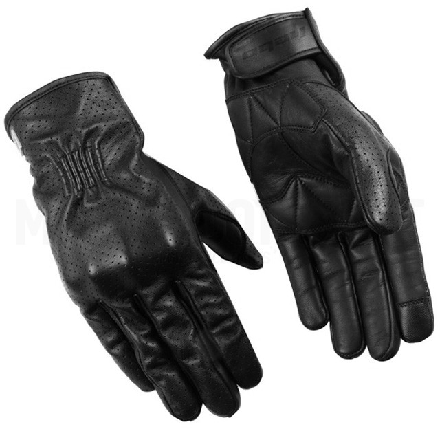 Gloves Summer Men Hebo Crocket - Black 