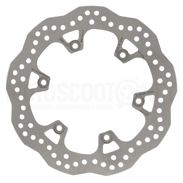 Brake Disc rear Yamaha T-Max 500 2001-11 y T-Max 530 2012 NG Brake Disc d=267mm Grooved thickness 4