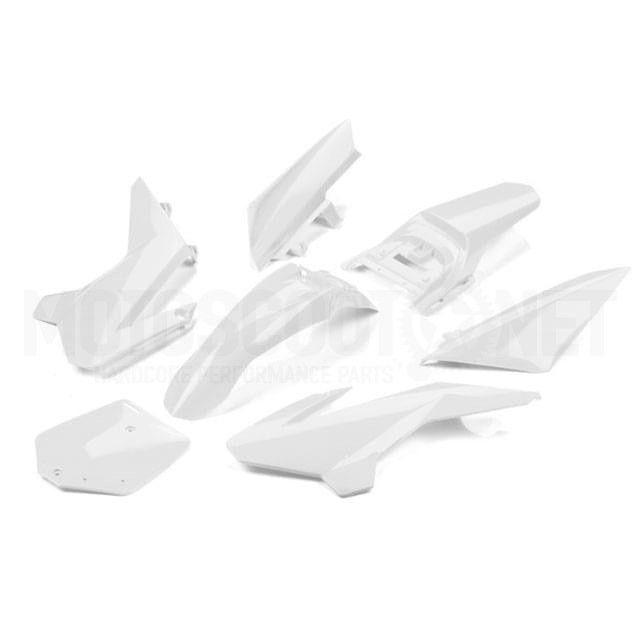 Fairing Kit Pitbike Voca Hawk - White