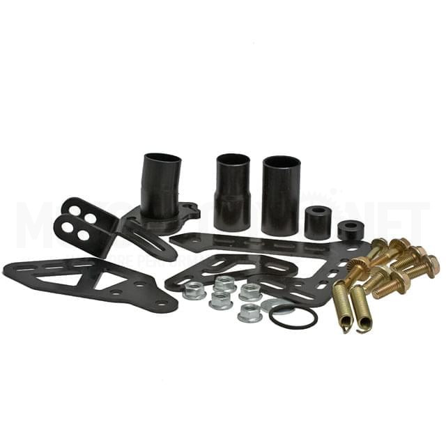 Kit de soporte y tornillería para escape Yasuni R2 TUB810