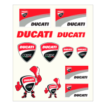Sticker Set 13x16 cm Ducati