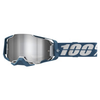 Offroad Goggles 100% Armega Albar - Silver Flash Lens