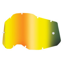 100% Replacement Lens Off-Road Goggles Generation 2 - Mirrored Gold