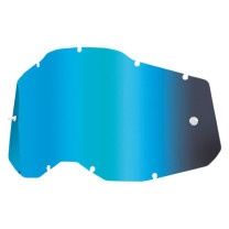 100% Replacement Lens Off-road Goggles Generation 2 Youth - Mirrored Blue/Smoked