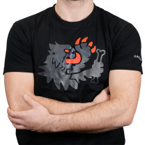 Camiseta Griffe Lion negro Malossi