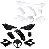 Fairings Derbi DRD Racing/Limited 04-10 8 pieces AllPro - Unpainted