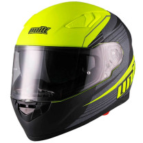 Helmet Full Face UNIK CI-01 Link Pinlock - Fluorescent Matte Yellow