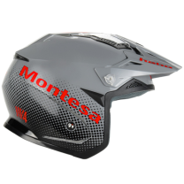 Trial Helmet Hebo Zone 5 Air Montesa - Cinzento
