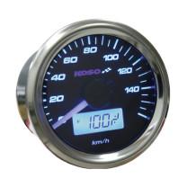 Speedometer KOSO GP-Style 48 Gas/KMS universal 2T/4T - Blue Light