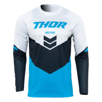 Jersey Off-Road Children Thor Sector Chev - Blue