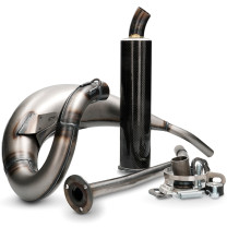 Exhaust Derbi DRD Pro Handmade Cross 50/70 SCR carbon silencer - right exit