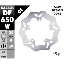 Brake Disc front Piaggio Fly / Hexagon / Zip SP Galfer Wave d=200mm thickness 4mm
