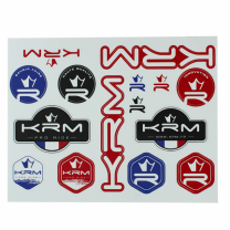 Sticker Set KRM Pro Ride A4