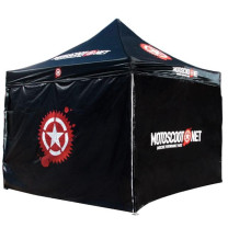 Tent Motoscoot 3x3m highly resistant aluminium structure - includes bag