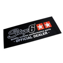 Sign Quality Scooter Performance Parts Stage6 75x200cm - Black