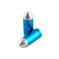 Valve Caps Set STR8! Bullet - Blue