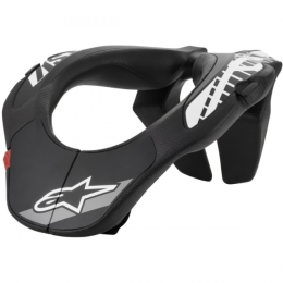 Collarín Off-Road Alpinestars Youth Neck Infantil negro-blanco