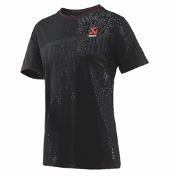 Camiseta Akrapovic manga corta casual - negro