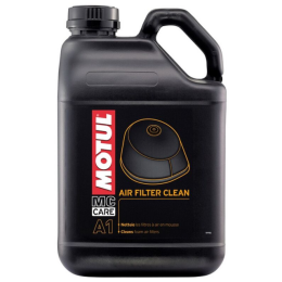 Air Filter Maintenance 5L Motul A1 Air filter clean