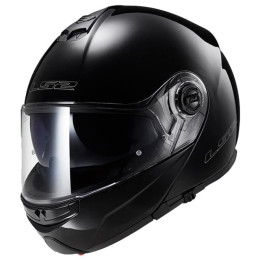 Helmet Modular LS2 FF325 STROBE Black gloss