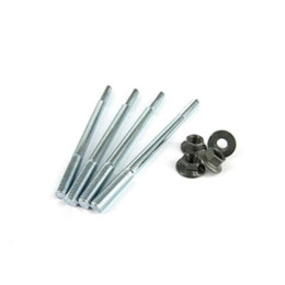 Stud bolts Set M7 x 109mm with nuts and grip washers 4 pieces
