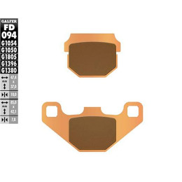 Brake Pads FD094G1396 Galfer