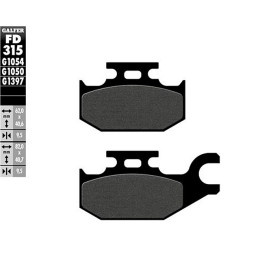 Brake Pads Organic Suzuki Burgman 125 cc Galfer - Rear