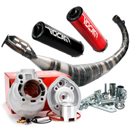 Kit Minarelli AM6 exhaust VOCA Rookie and Airsal Alu-Sport cylinder