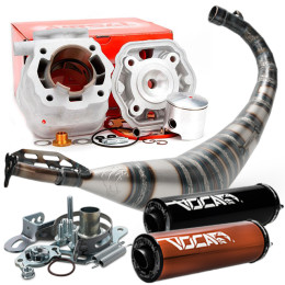 Kit escape VOCA Rookie y cilindro Airsal Alu-Sport Derbi euro 2