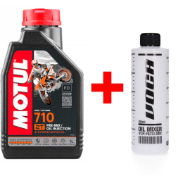 Promotion Oil Motul 710 1L and Voca oil mixer