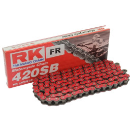 Chain RK 420SB 140 links - Red